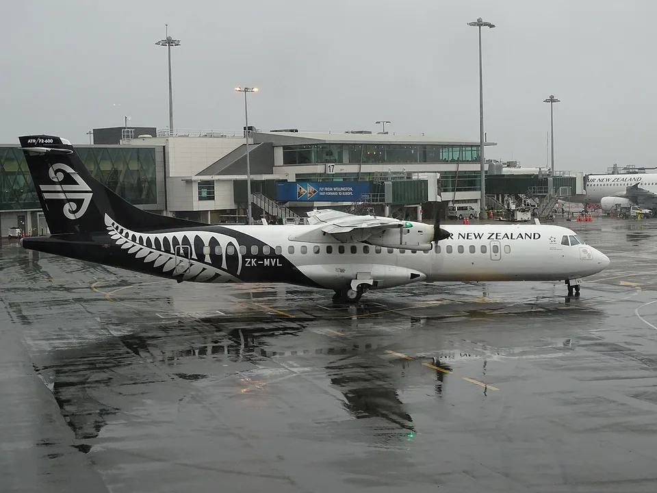 Air New Zealand ATR72-600 ZK-MVL at Wellington