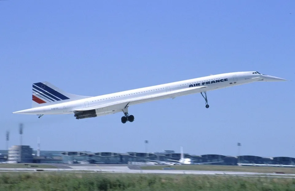 Air France Concorde F-BTSC on an earlier flight.